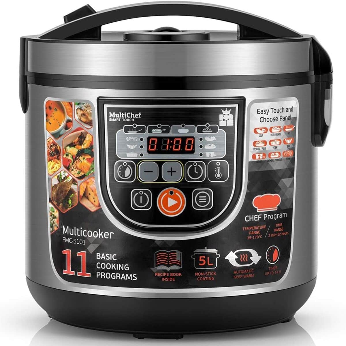 Multicuiseur ForMe 860W : performance et Polyvalence en Cuisine