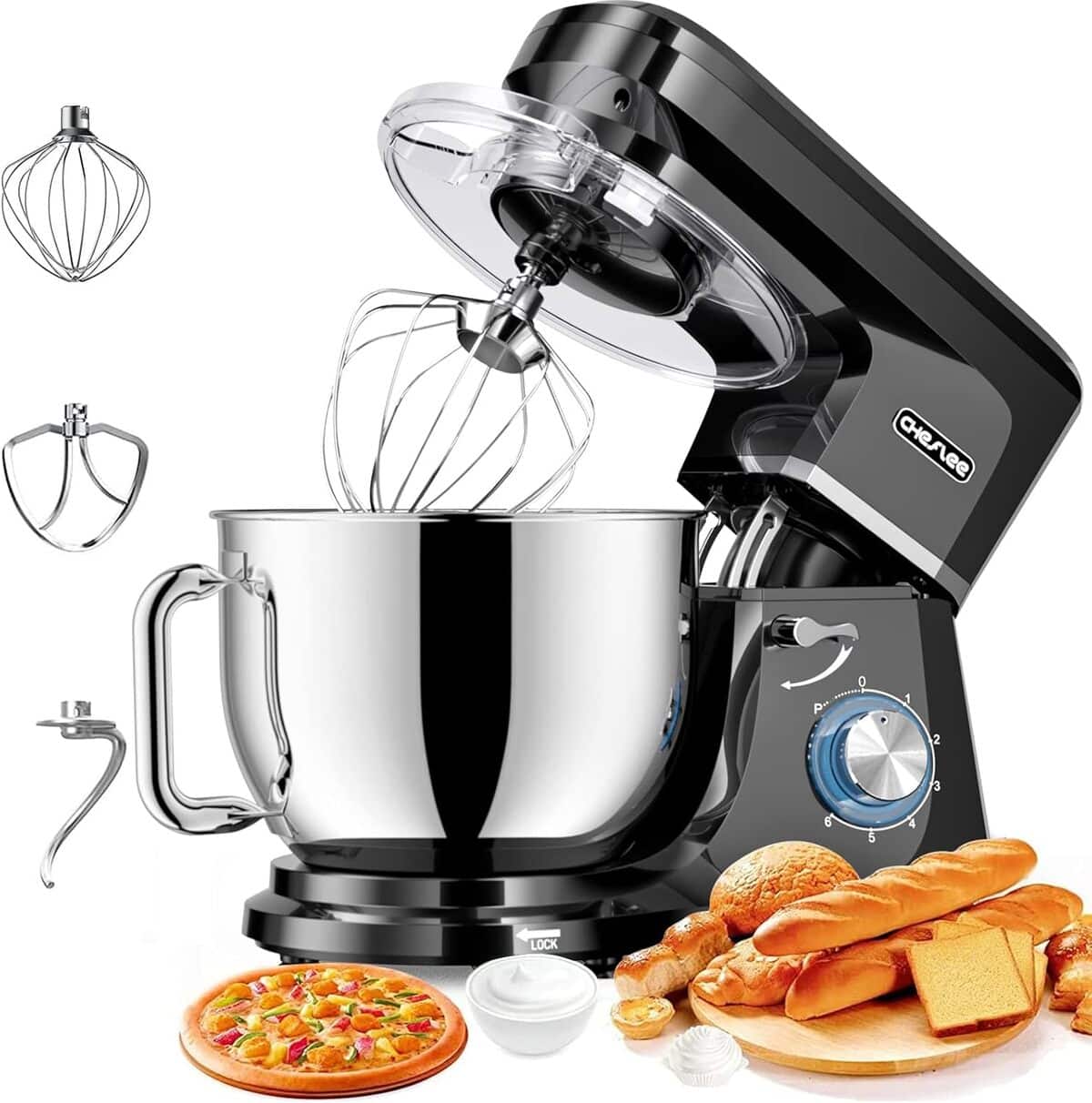 Robot Pรขtissier CHeflee 1800W : performance et Multifonction au Quotidien