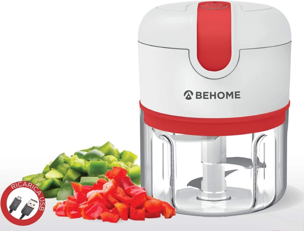 Test BEHOME: mini Hachoir USB Rechargeable, 250 ml