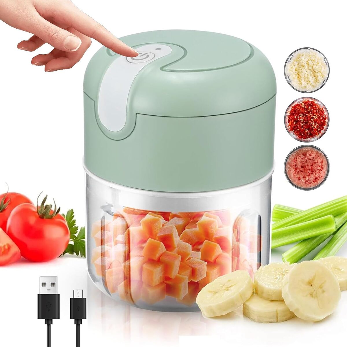 Test Jasfyee : le Mini-Hachoir รlectrique Polyvalent