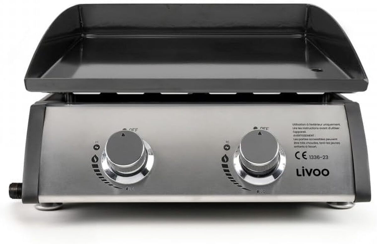 Test Livoo Plancha gaz DOC296 : cuisinez pour 6 !