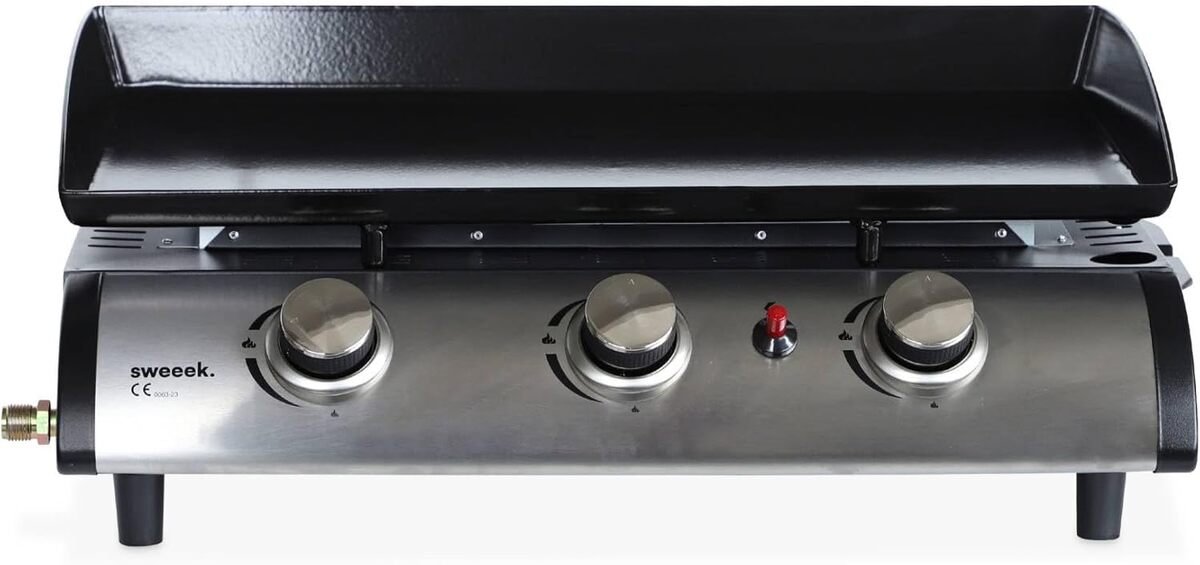 Test Plancha Gaz Alice's Garden : porthos 3 Brรปleurs, 7.5 KW