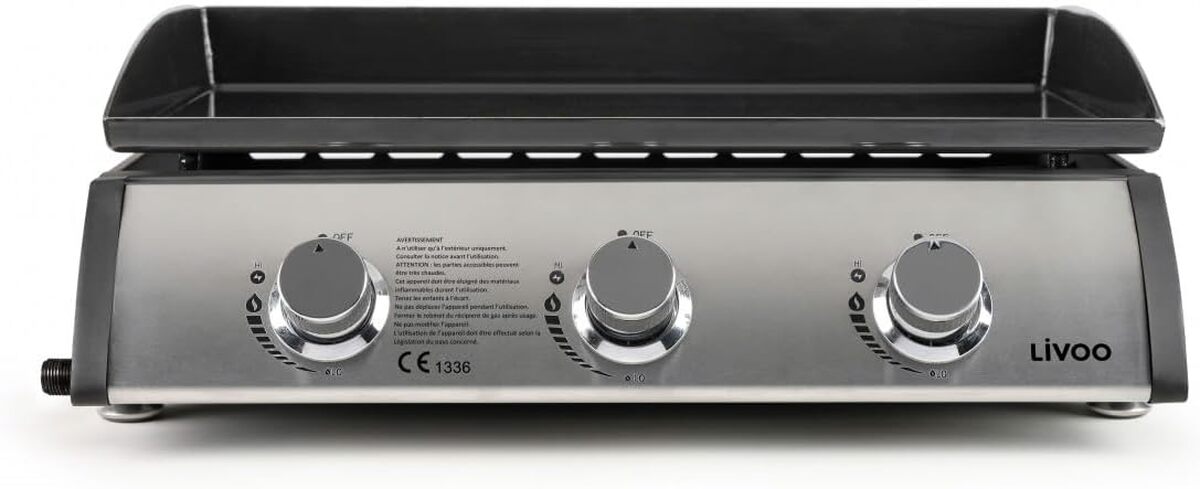 Test Plancha Gaz DOC277 : puissance et Performance