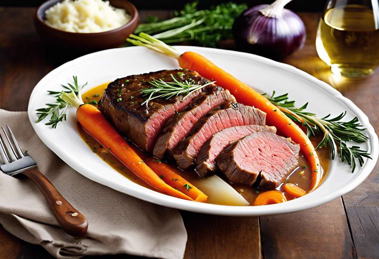 Bœuf aux carottes : recette savoureuse au multicuiseur