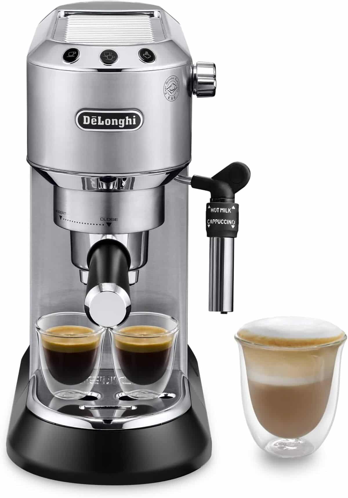 Test De'Longhi Dedica Style EC685.M : expresso Pro et Compact