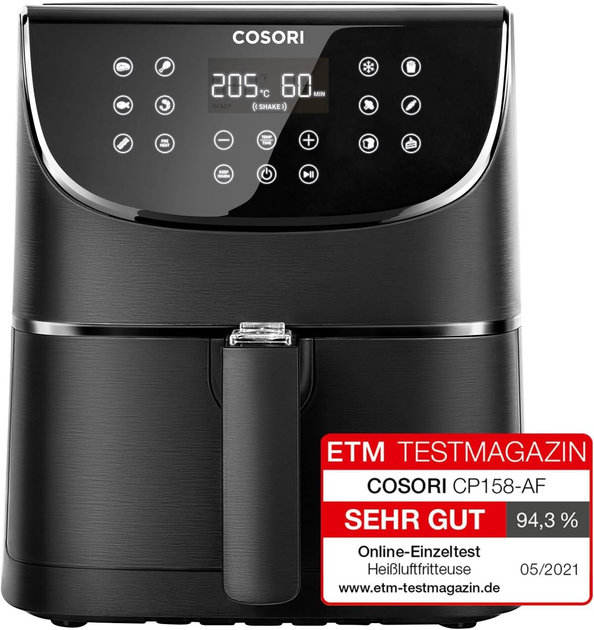 Test Friteuse COSORI 5, 5L : 13 Fonctions pour Cuisiner Sainement