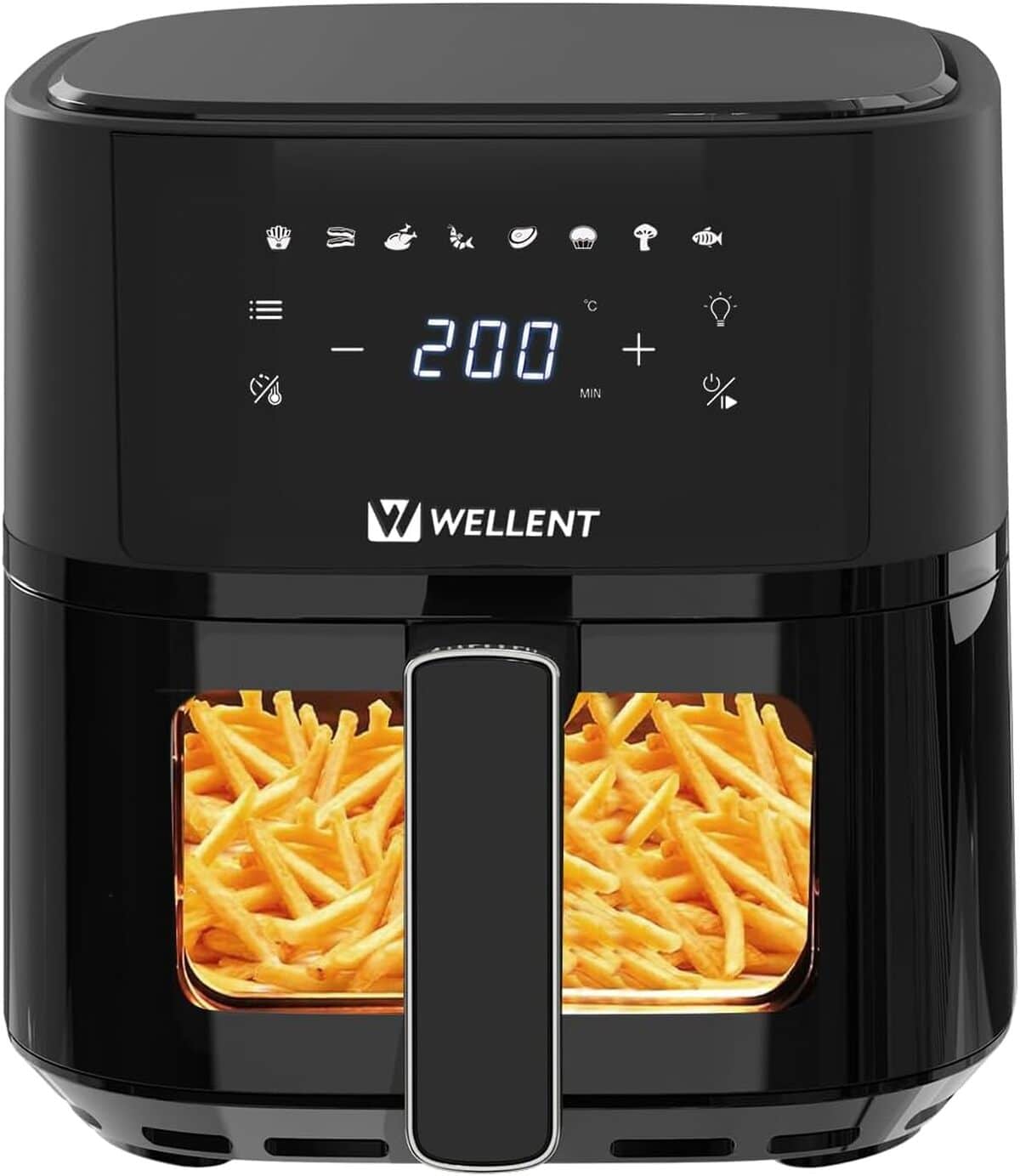 Test Wellent Air Fryer 4.3L : friteuse Sans Huile avec Fenêtre Visible