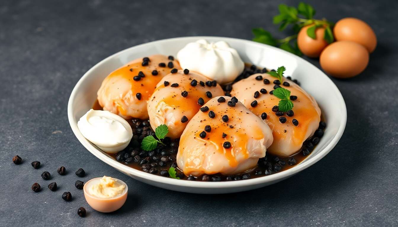 Poulet sauce poivre au multicuiseur