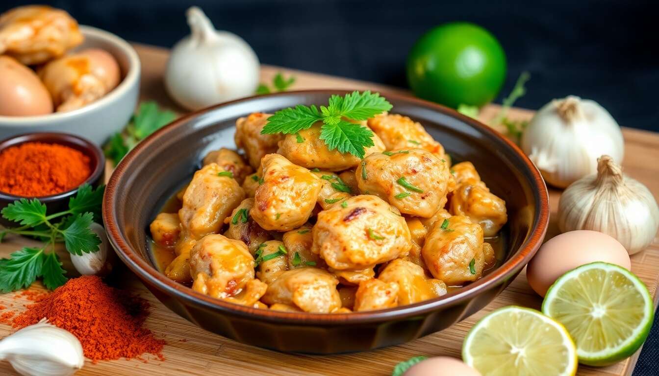 Recette de poulet colombo au multicuiseur