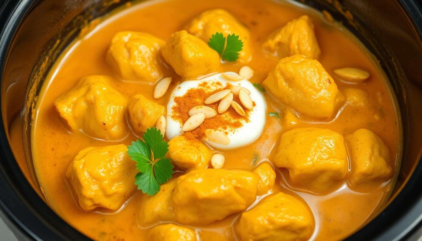 Recette de Poulet Korma au Multicuiseur