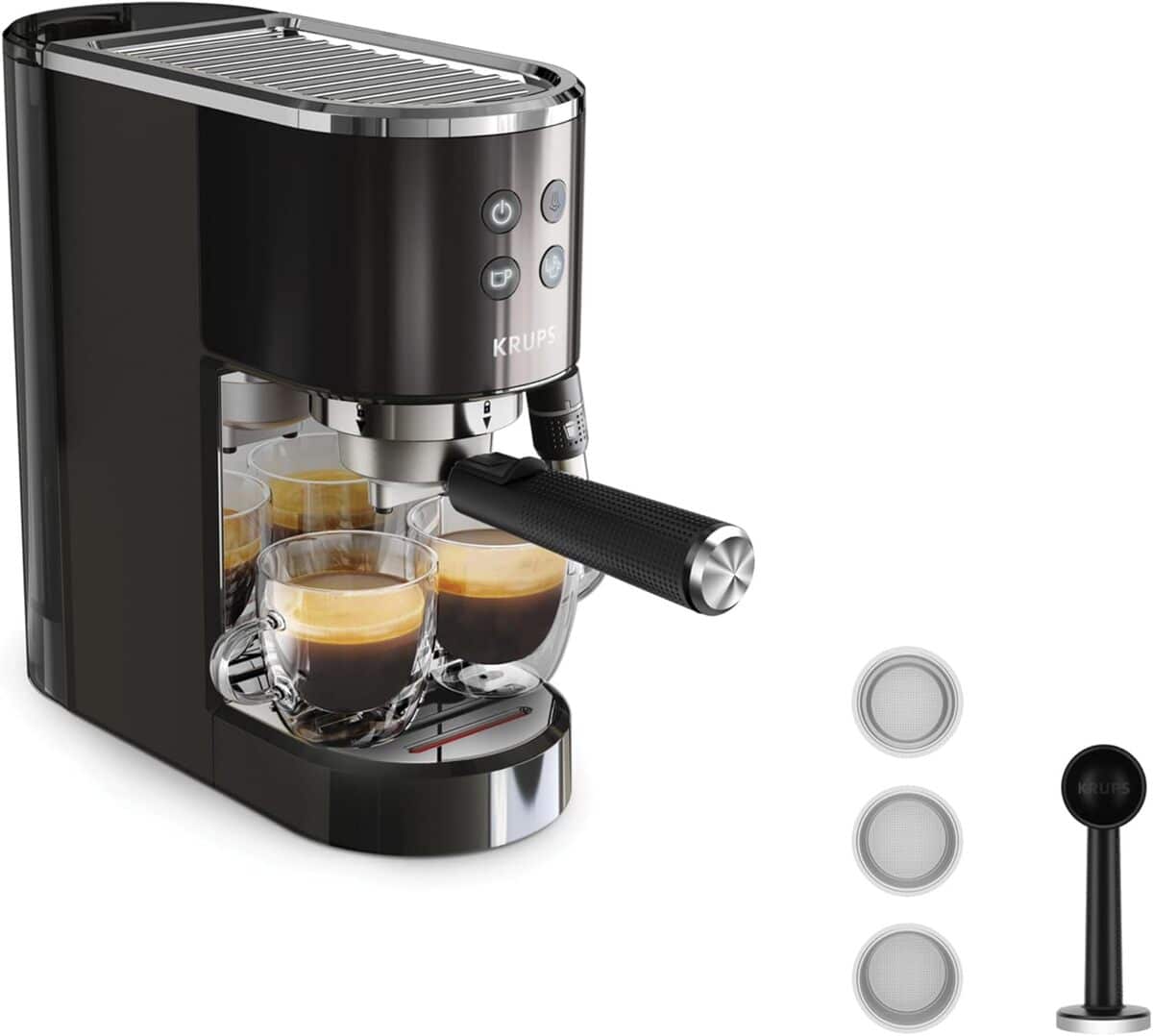 Krups Virtuoso+ : l'Expérience Barista à Domicile