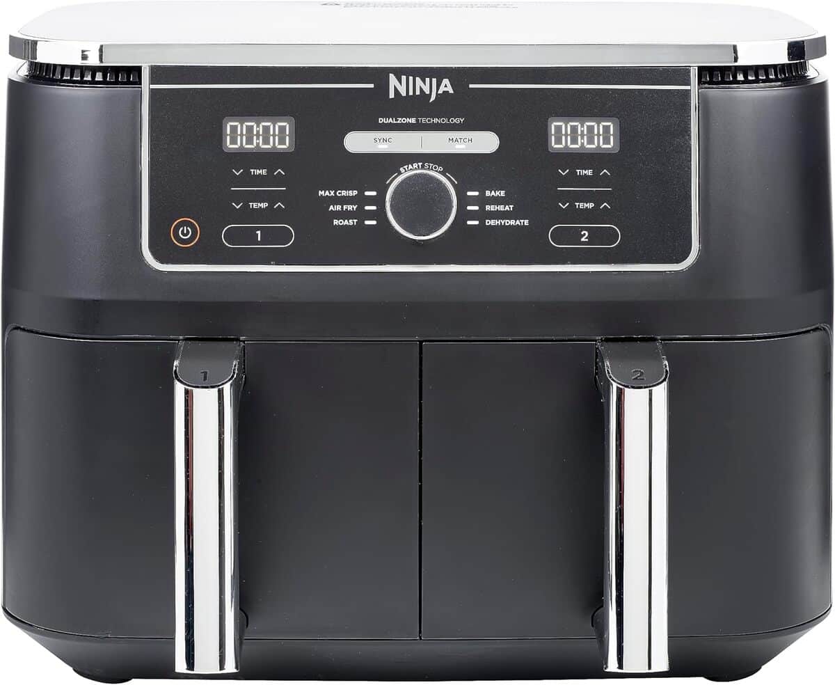 Test Ninja Foodi MAX : friteuse 6 en 1 Sans Huile, double Zone