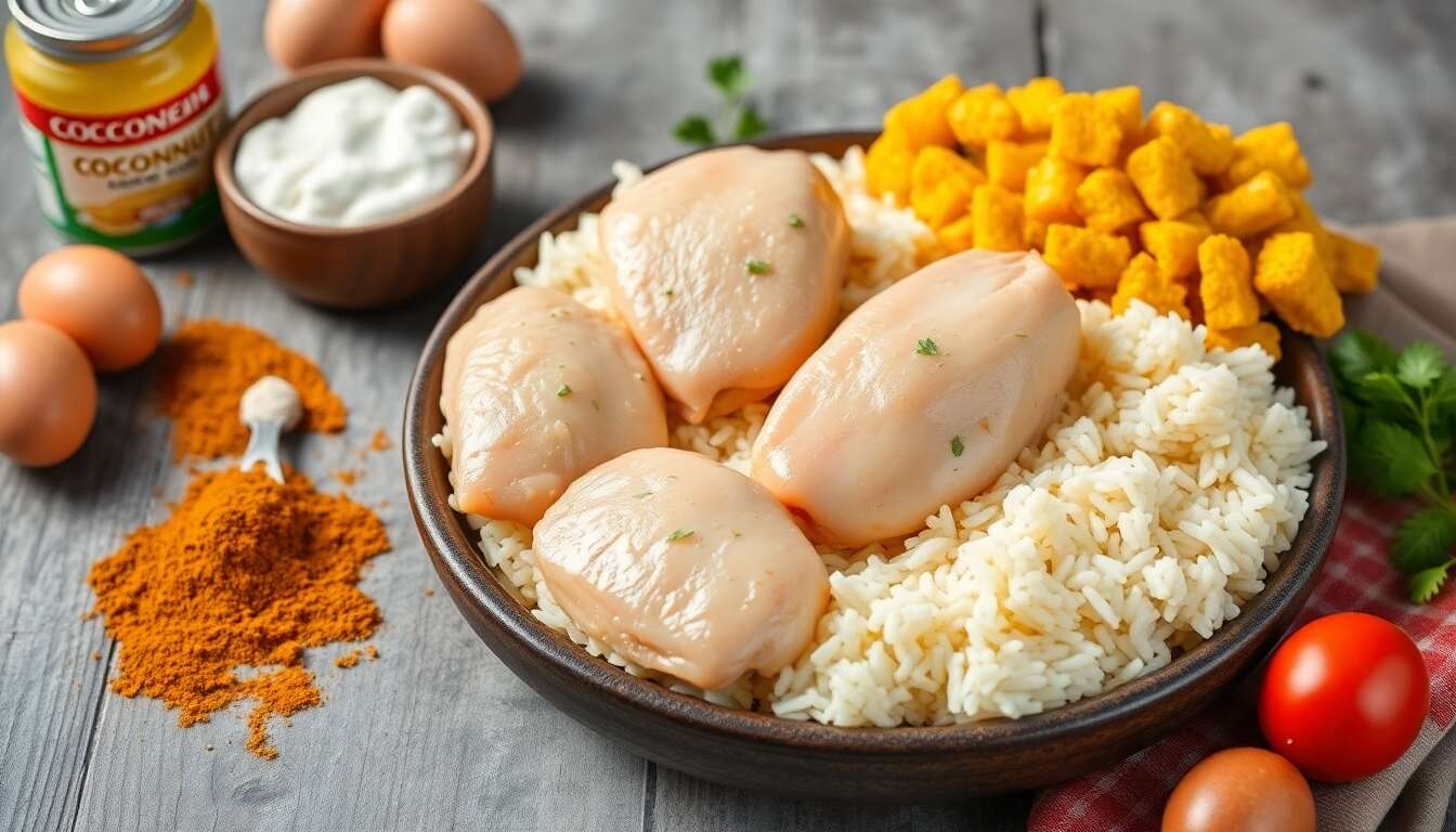 Aiguillettes de poulet façon indienne au multicuiseur