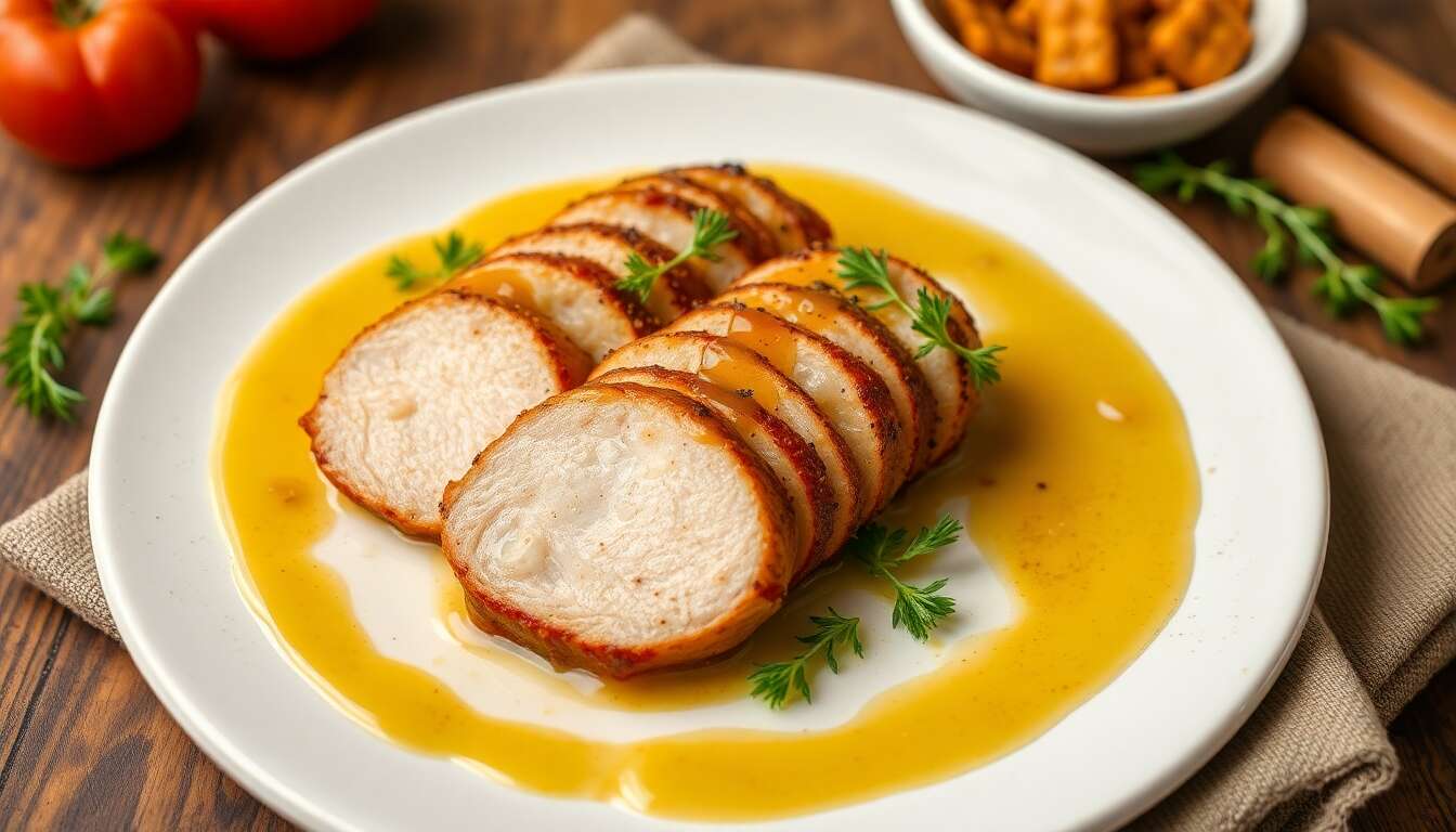Recette de poulet effiloché caramélisé au multicuiseur