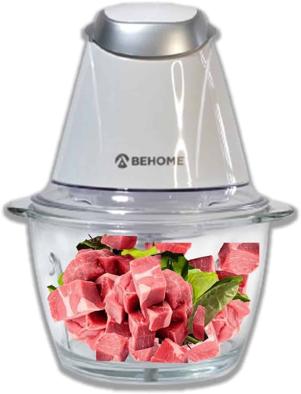 Test du hachoir électrique BEHOME 300W : viande, légumes et plus