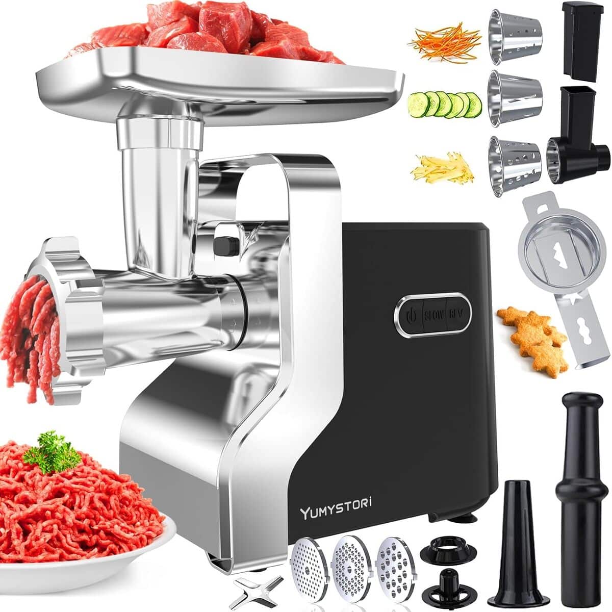 Test du hachoir électrique Yumystori 9 en 1 : polyvalence en cuisine