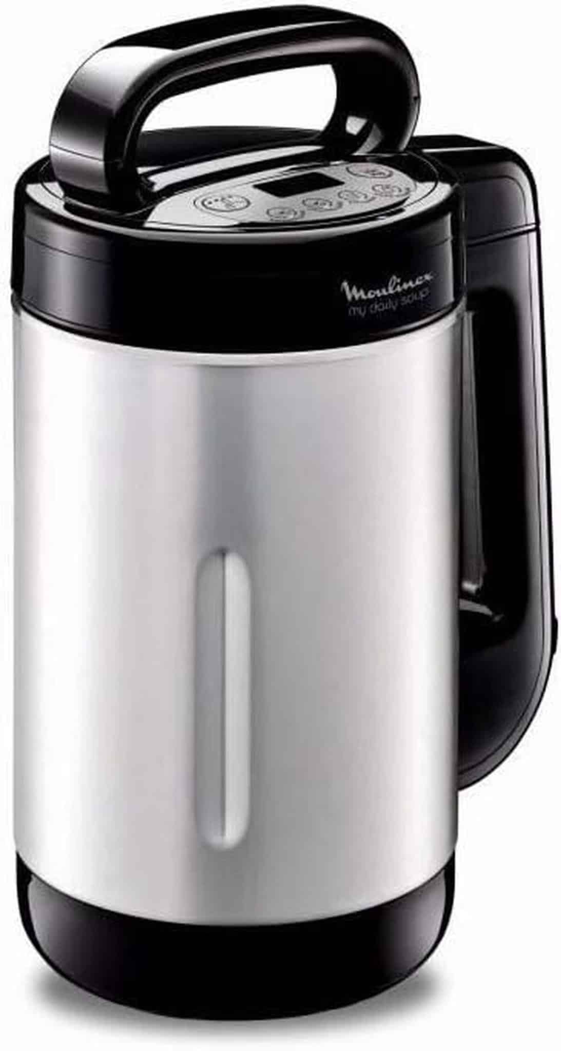 Test du blendeur chauffant Moulinex LM542810 : puissance et élégance noir/inox