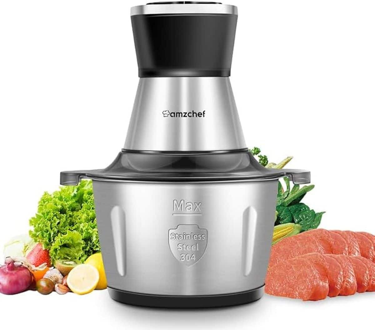 Test du hachoir électrique AMZCHEF : efficacité et polyvalence