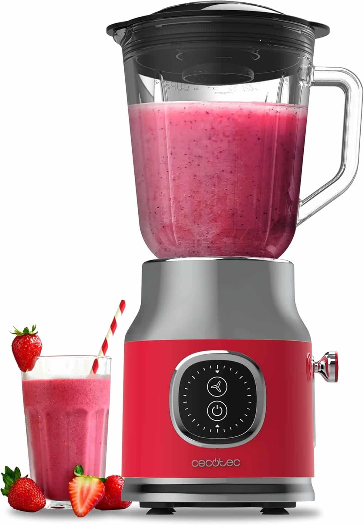 Test du blender Cecotec RetroTwist Red : performance et élégance
