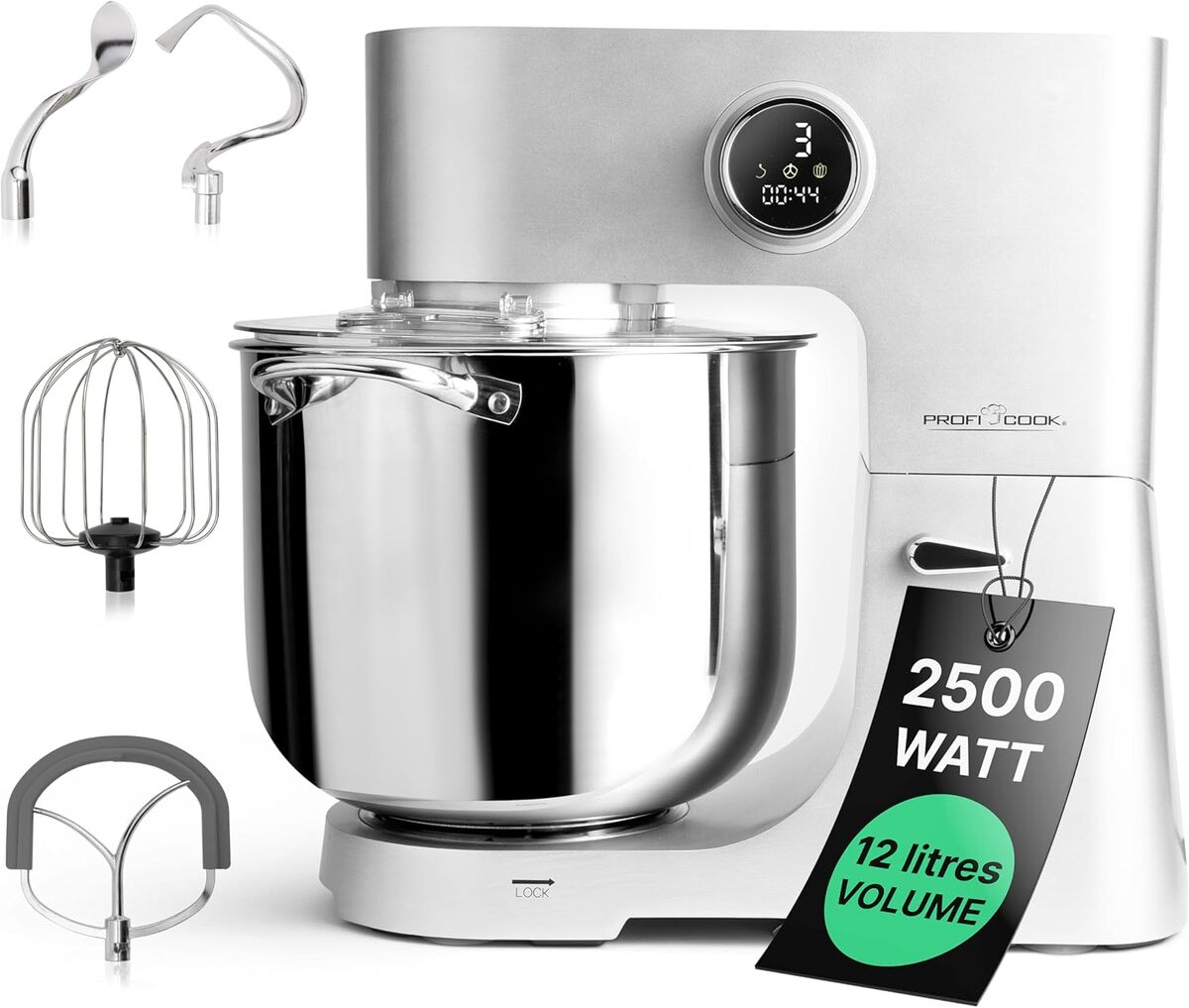 Test du robot de cuisine Profi Cook PC KM 1254 : puissance XXL pour vos pâtisseries