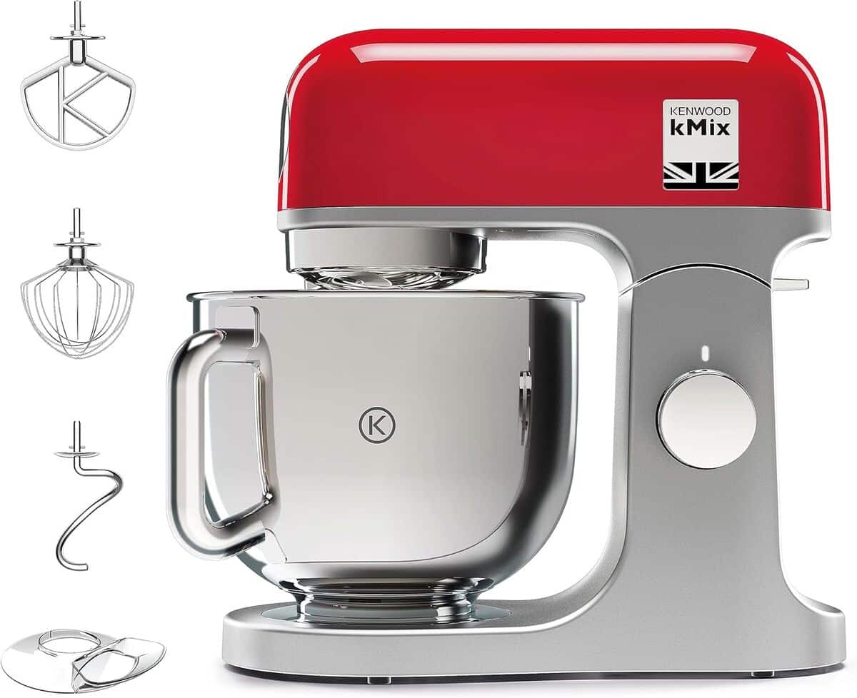 Test du robot pรขtissier Kenwood KMX750RD rouge