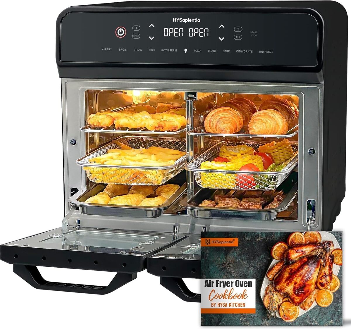 Test de la friteuse à air chaud HYSapientia 22L : innovation en cuisine