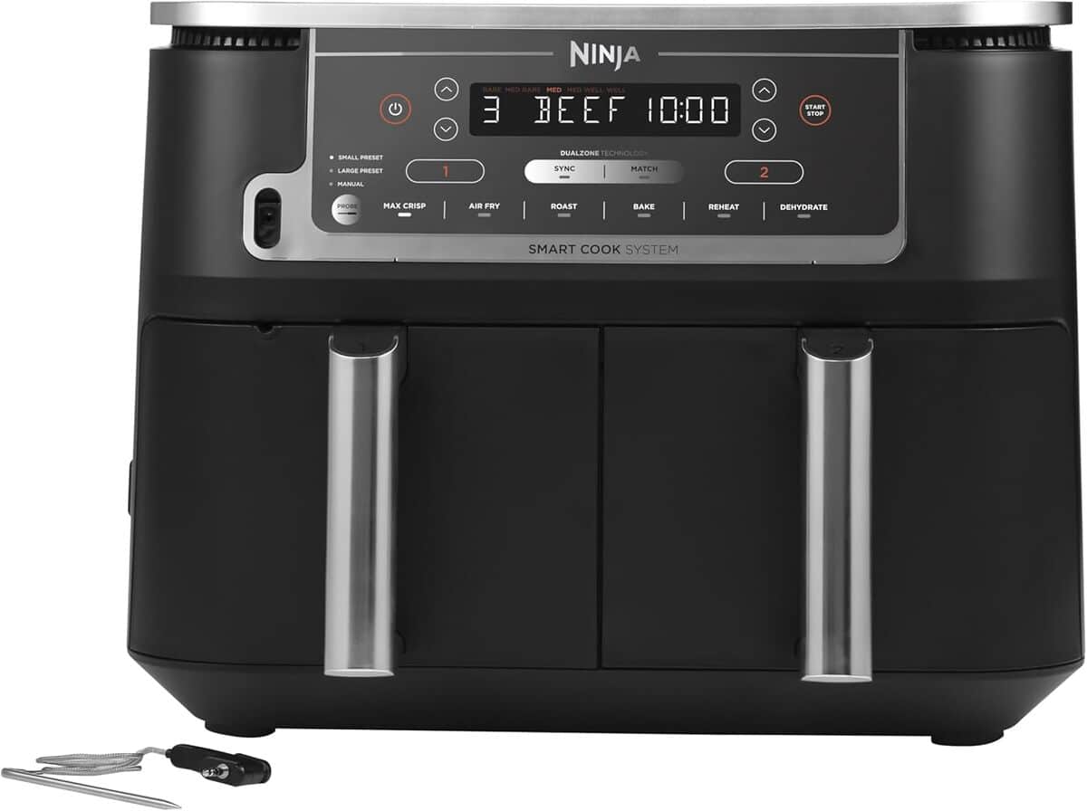 Test de la friteuse à air chaud Ninja AF451EU : performance et capacité exceptionnelles