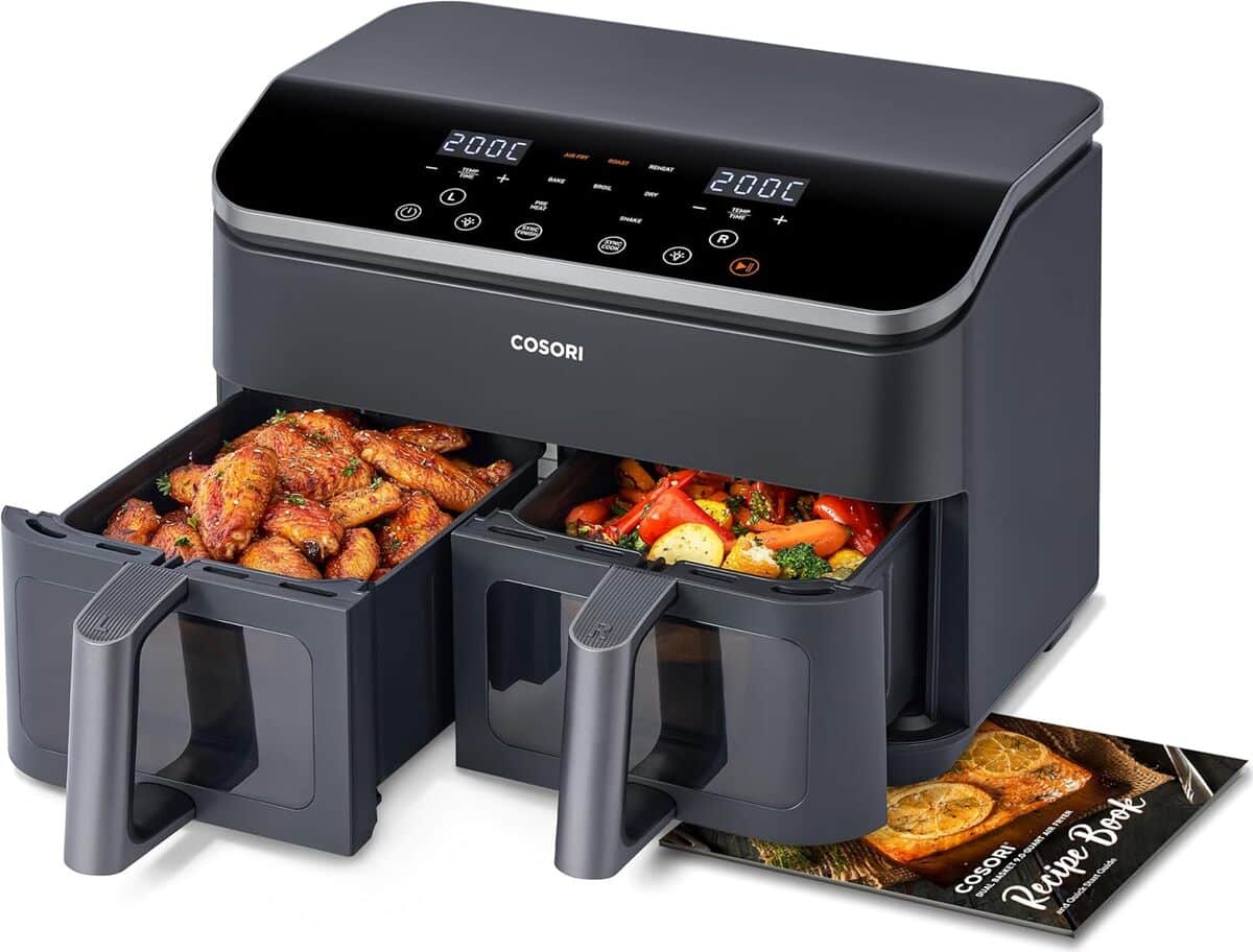 Test de la friteuse sans huile COSORI Dual : efficacité et innovation au rendez-vous