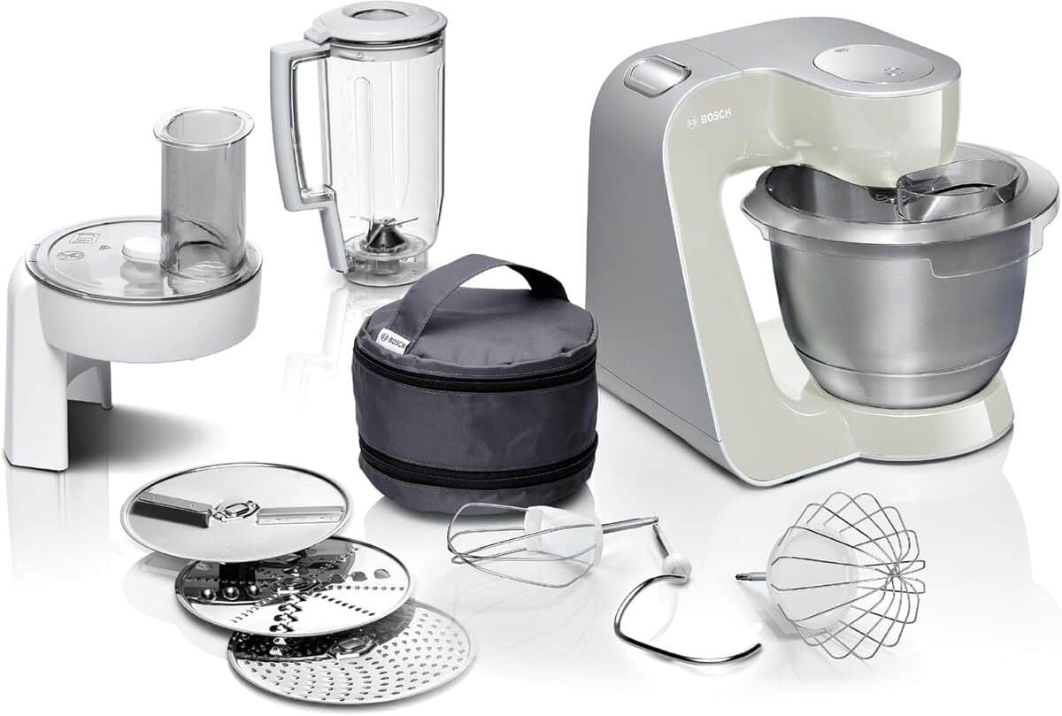 Test du robot pâtissier Bosch MUM58L20 : puissance et polyvalence