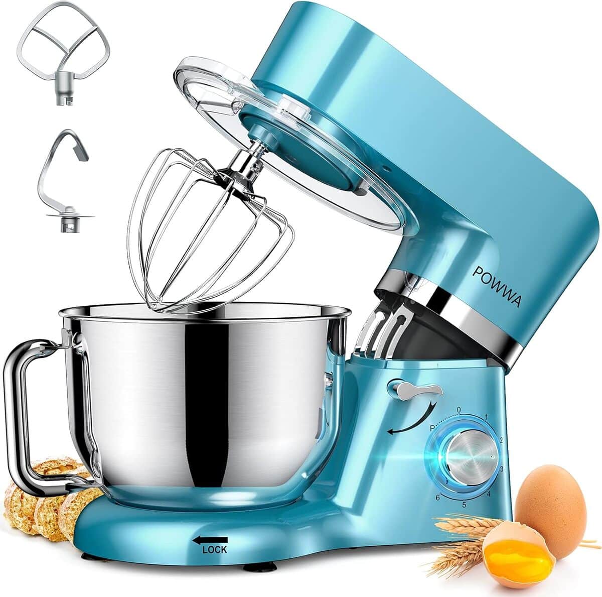 Test du robot pâtissier POWWA 1500W : efficacité et polyvalence