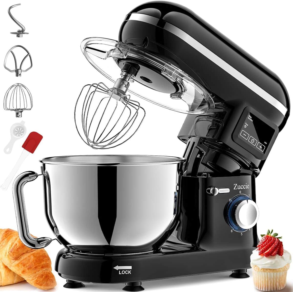 Test du robot pâtissier Zuccie 1500W : puissance et polyvalence