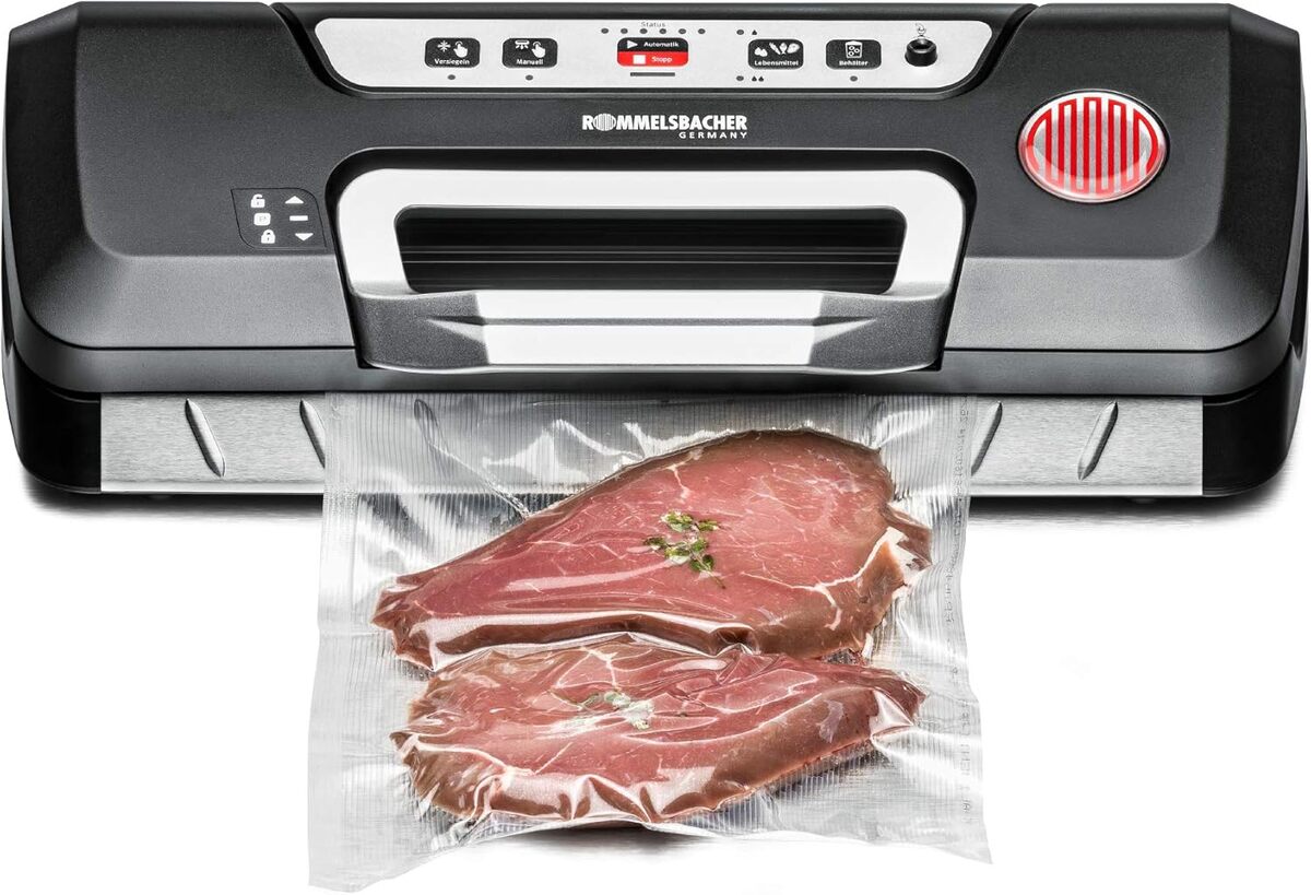 Test de la scelleuse sous vide Rommelsbacher VAC 285 : efficacité et simplicité d'utilisation