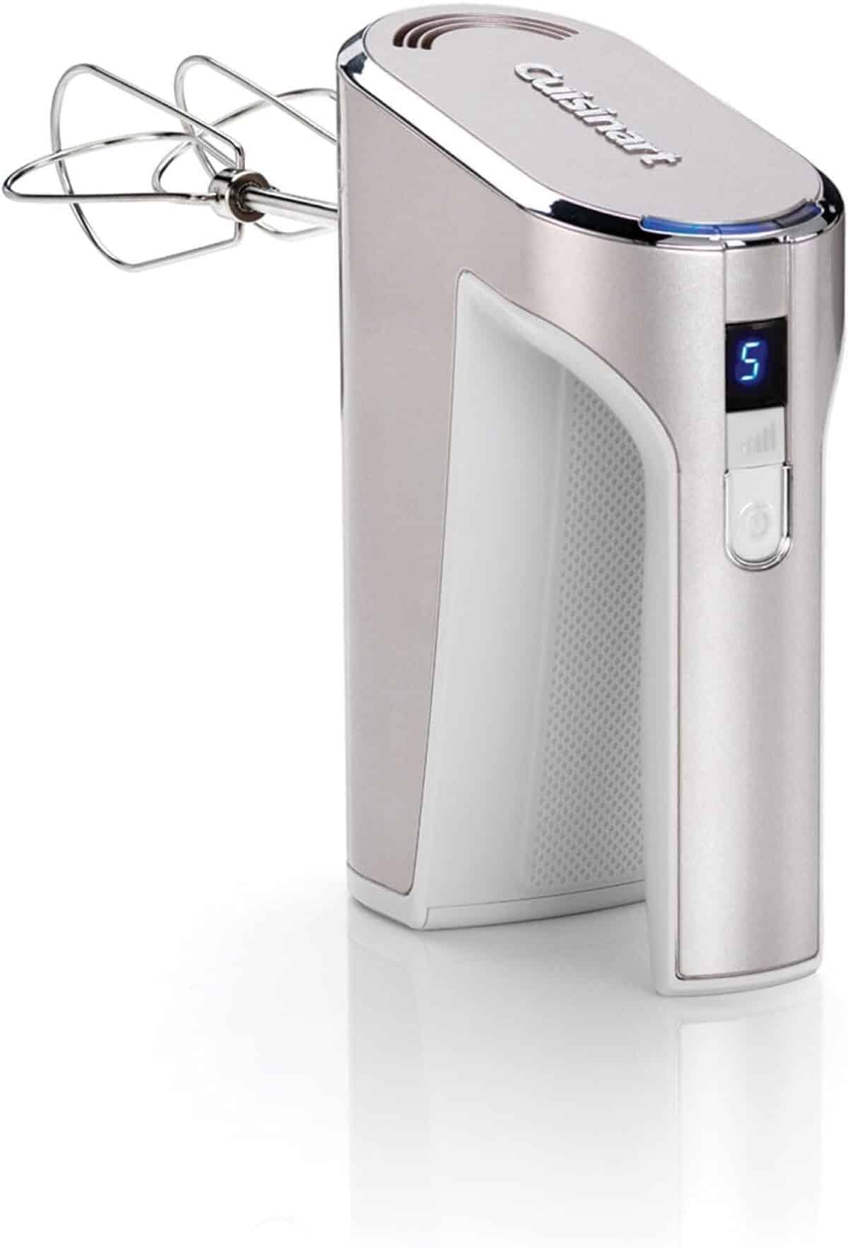 Test : batteur ร main รฉlectrique sans fil Cuisinart, 5 vitesses et chargement USB