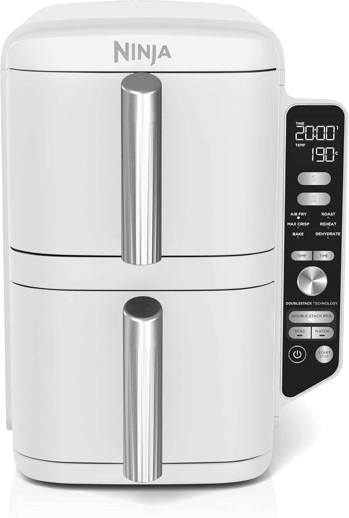 Test de la friteuse sans huile Ninja Double Stack XL Air Fryer 9, 5 L