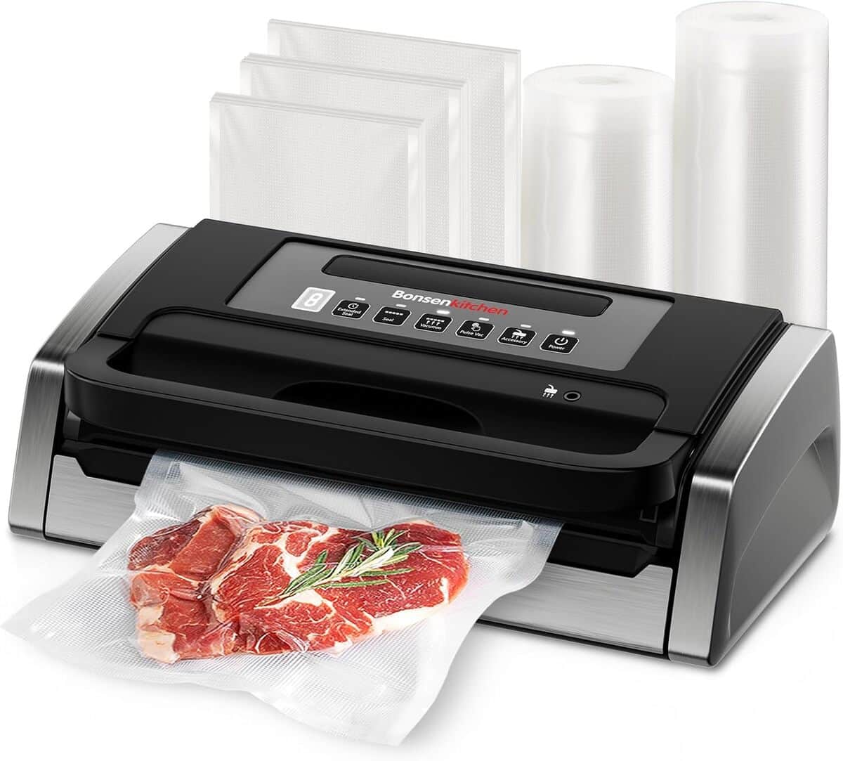 Test de la machine sous vide Bonsenkitchen avec technologie Globefish