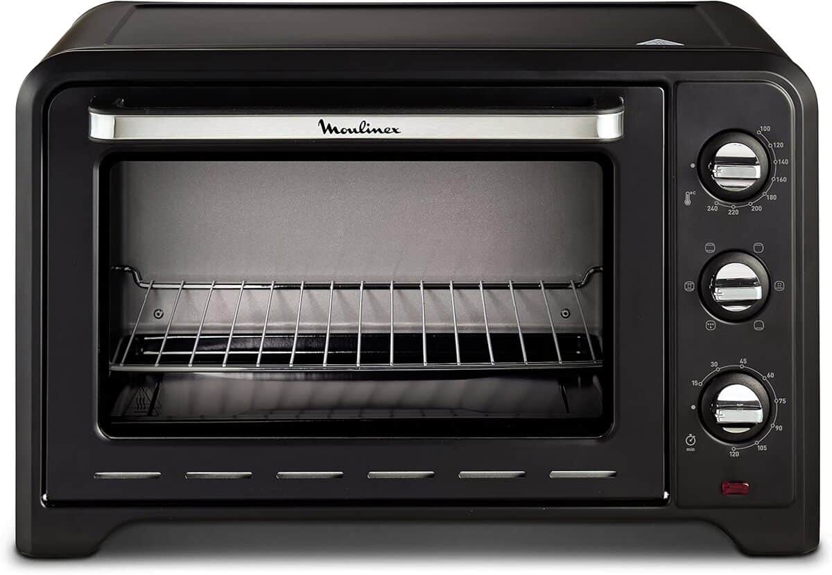 Test du four électrique Moulinex OX4448 Optimo 1600 W 33 L noir