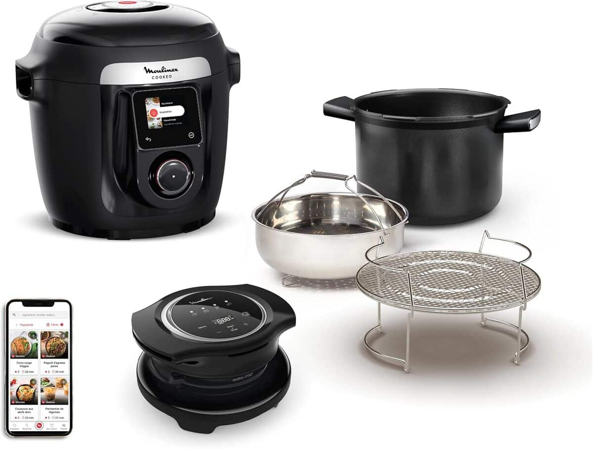 Test Moulinex Cookeo Wi-Fi : le multicuiseur 10 en 1 rรฉvolutionnaire