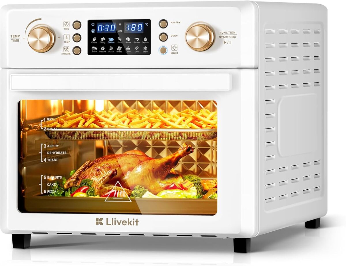 Test : llivekit 26L friteuse sans huile 1700W