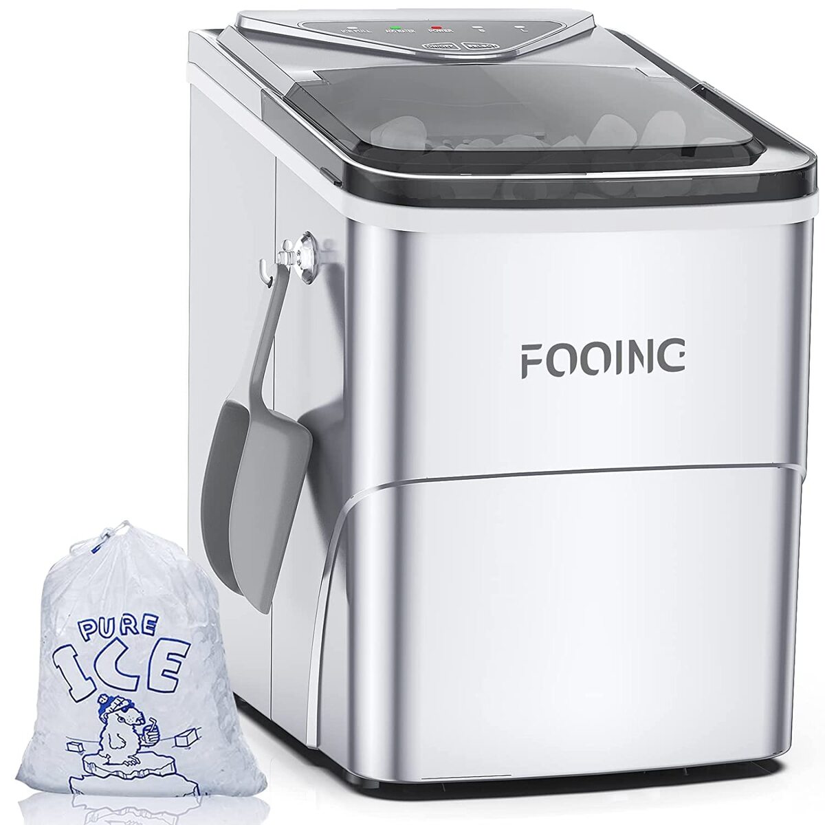 Test : machine à glaçons FOOING 15KG/24H auto-nettoyante