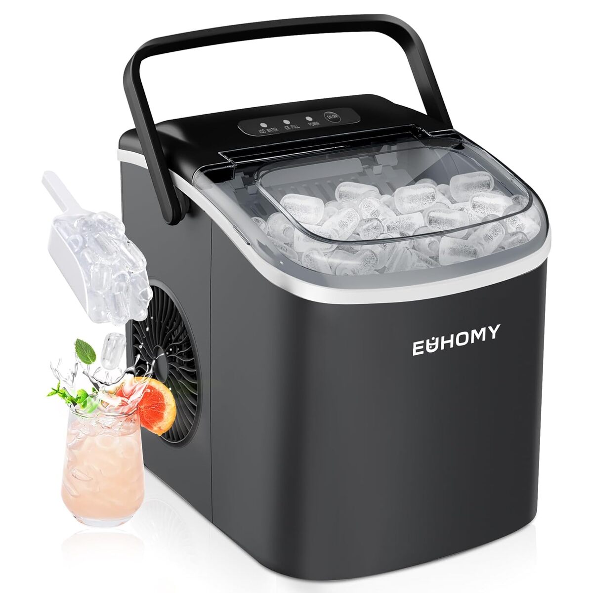 Test : machine à glaçons Euhomy 12 kg/jour, pratique et performante