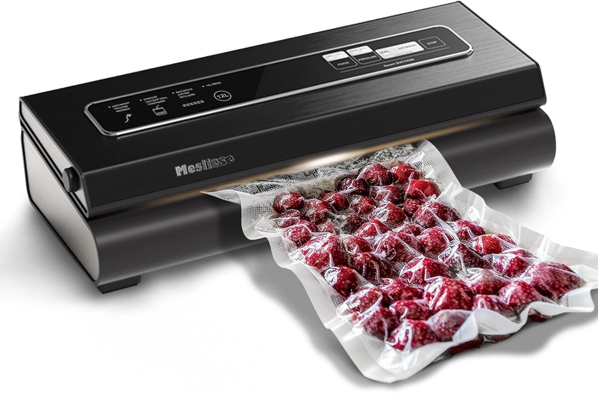 Test : machine sous vide Mesliese 90Kpa 6-en-1 compacte (gris)