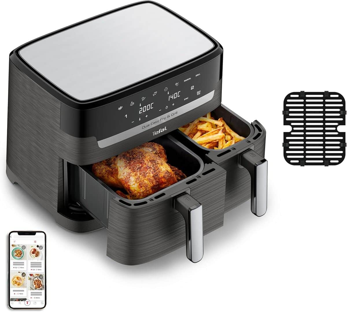 Test : tefal Easy Fry & Grill Dual XXL 8.3L