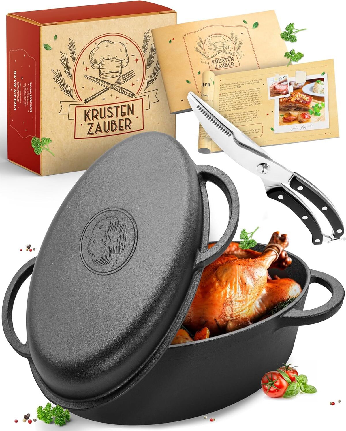 Test : cocotte XXL Krustenzauber 38 cm en fonte