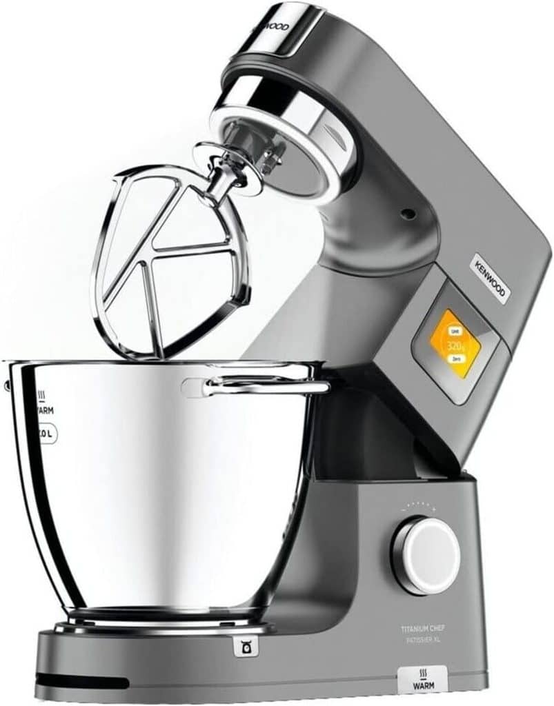Test du Kenwood Titanium Chef Patissier XL : robot de cuisine performant