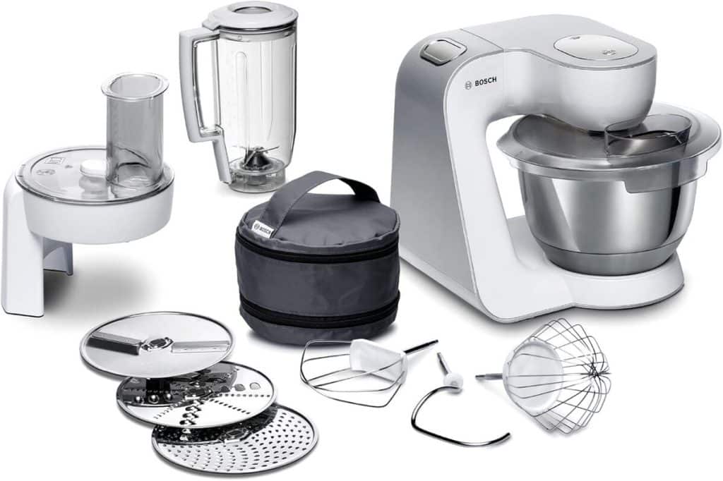 Test du robot pâtissier Bosch MUM 5 : puissance et design