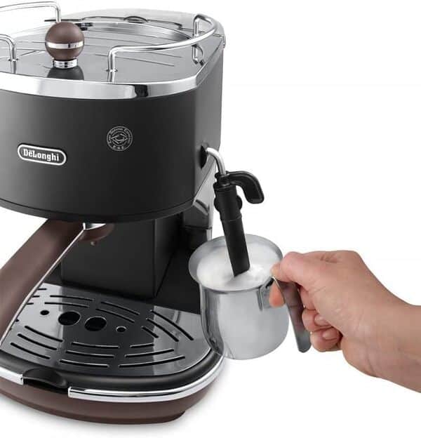 De'Longhi ECOV311.BK Machine à Expresso, 1.4L, Noir/Brun Foncé