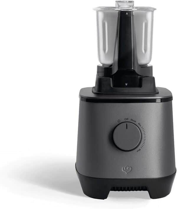 SPRINGLANE mélangeur haute performance Hanno 2000W, 32 000 tr/min (Anthracite, Avec Récipient mélangeur)