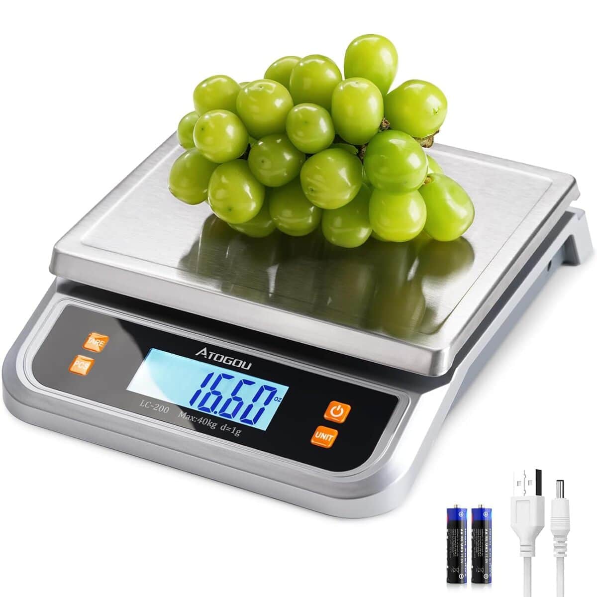 Test : balance de cuisine numรฉrique Atogou LC200, prรฉcision et polyvalence