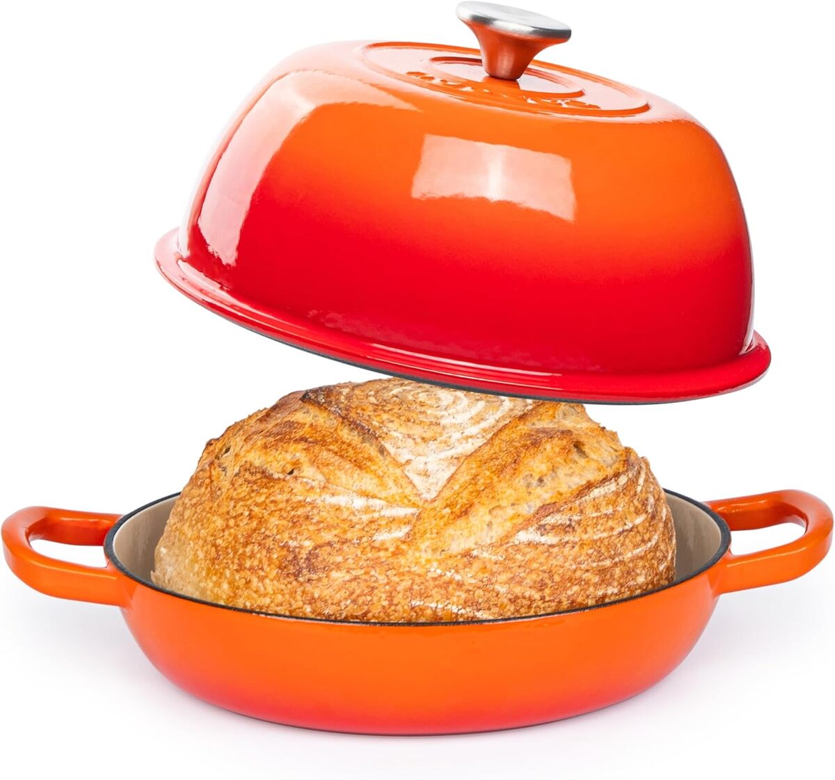 Test : cocotte à pain nuovva orange 22 cm