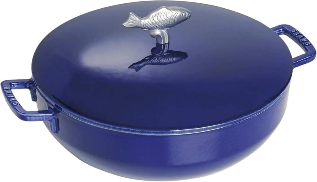 Test : cocotte Staub "du pêcheur" 28 cm, bleu intense